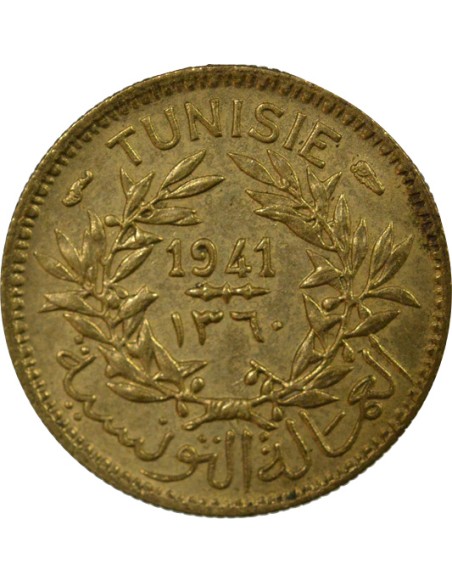 Tunisie Chambre de Commerce 50 centimes Bronze-Alu 1941 A Paris