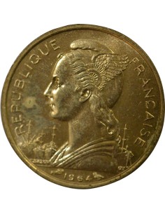 Comores 10 francs Bronze-Alu 1964 A Paris 2