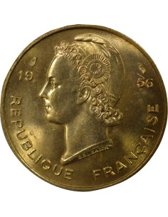 Afrique de l'Ouest 10 francs Bronze-Alu 1956 A Paris 2