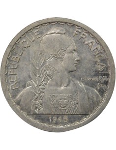 Indo-Chine Fr. 10 centimes Aluminium 1945 A Paris 2