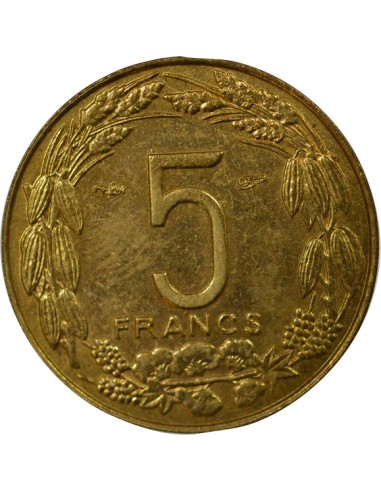 Cameroun 5 francs Bronze-Alu 1958 A Paris