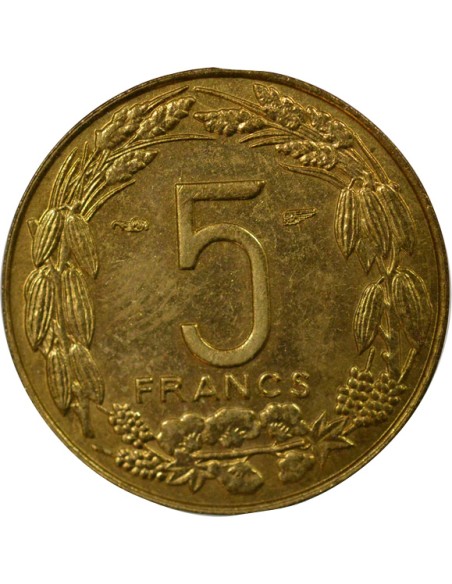 Cameroun 5 francs Bronze-Alu 1958 A Paris