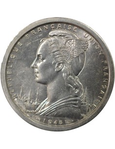 Cameroun 1 franc Aluminium 1948 A Paris 2