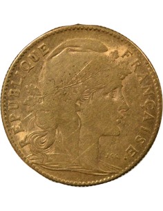 Coq 10 francs Or 1907 A Paris 2