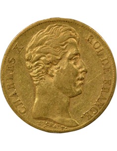 Charles X 20 francs Or 1825 A - Paris 2