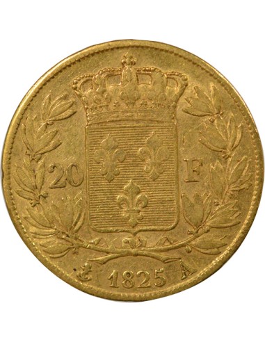 Charles X 20 francs Or 1825 A - Paris
