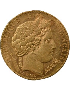 IIIe République 10 francs Or 1896 A - Paris 2