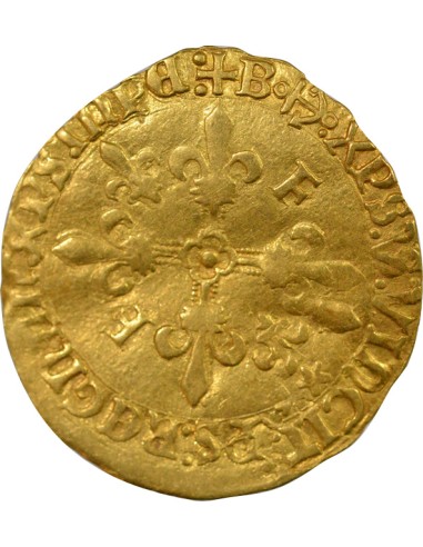 François Ier 1 ecu d'or au soleil Or 1519-1540 L Bayonne