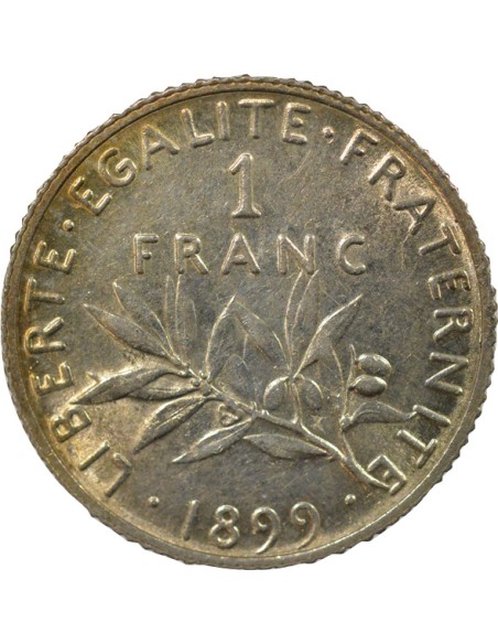 Semeuse 1 franc Argent 1899 A Paris