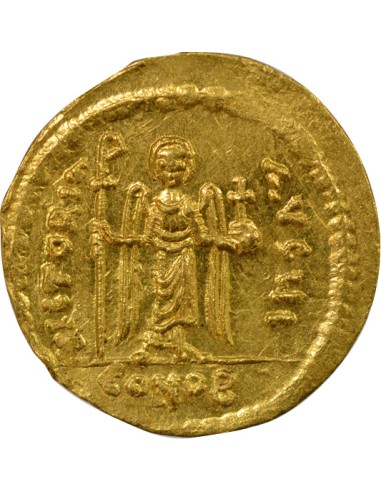 Empire Byzantin Phocas Classe IV 1 solidus Or 607-610 Constantinople