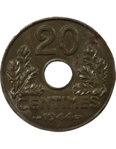 Fer 20 centimes Fer 1944 A Paris