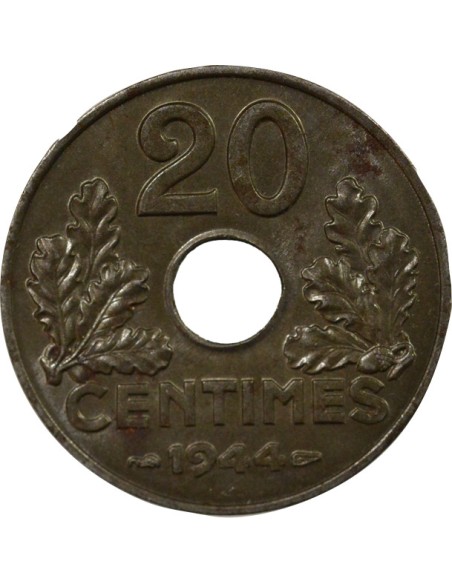 Fer 20 centimes Fer 1944 A Paris