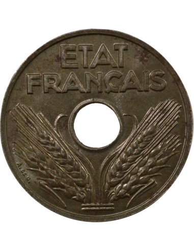 Fer 20 centimes Fer 1944 A Paris