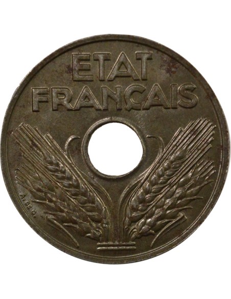 Fer 20 centimes Fer 1944 A Paris