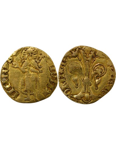 Royaume d'Aragon Pierre IV d'Aragon 1 florin Or 1369-1372 Saragosse