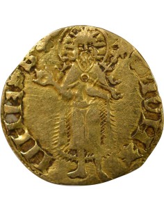 Royaume d'Aragon Pierre IV d'Aragon 1 florin Or 1369-1372 Saragosse 2