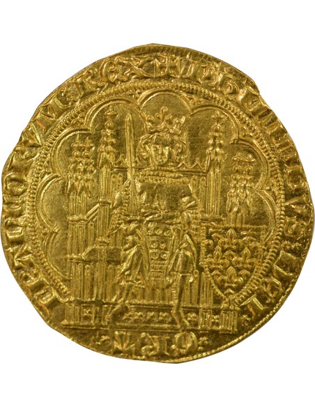 1e Emission 1 écu Or 1337-1343