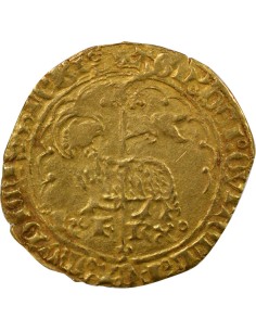 Charles VII 1 agnel d'or Or 1427-1462 N Montpellier 2