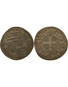 Eudes I de Blois 1 denier Argent 980-1000 Chartres