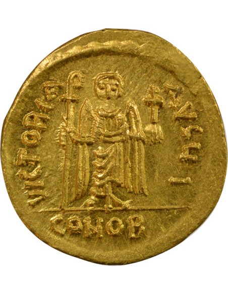 Empire Byzantin Phocas Classe IV 1 solidus Or 607-610 Constantinople