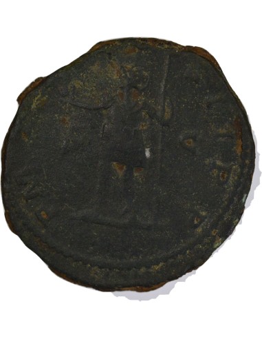 Empire des Gaules Postume Soldat à gauche 1 double sesterce Bronze 264-267