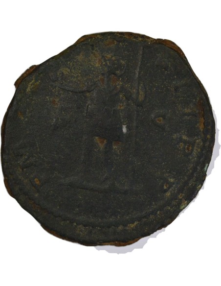 Empire des Gaules Postume Soldat à gauche 1 double sesterce Bronze 264-267