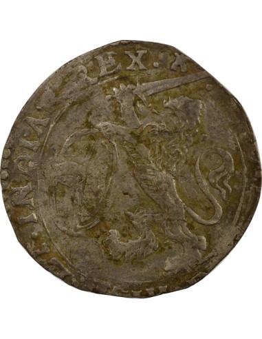 Pays-Bas Espagnol Felipe IV au Lion 1 escalin Argent 1641 Tournai
