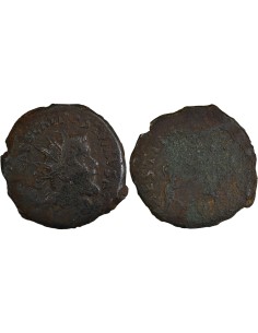 Empire des Gaules Postume Restaurateur des Gaules 1 double sesterce Bronze 265-266