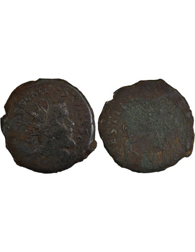 Empire des Gaules Postume Restaurateur des Gaules 1 double sesterce Bronze 265-266