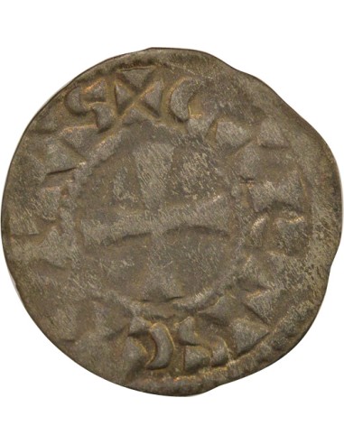 Eudes I de Blois 1 denier Argent 980-1000 Chartres