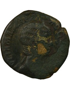 Rome Empire Julia Mamée Vénus Génitrice 1 sesterce Bronze 223 R Rome 2