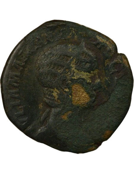 Rome Empire Julia Mamée Vénus Génitrice 1 sesterce Bronze 223 R Rome