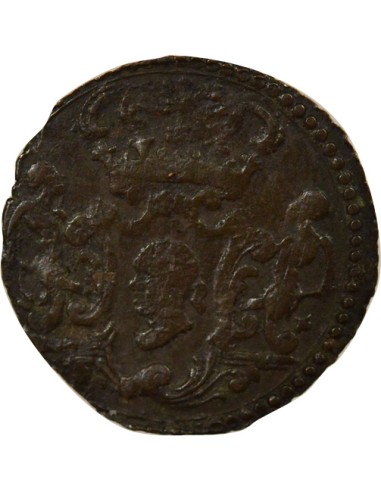 Etats Italiens Pascal Paoli 2 soldi Billon 1766 Murato