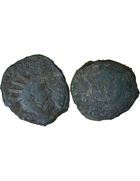 Empire des Gaules Postume Galère 1 double sesterce Bronze 261-267