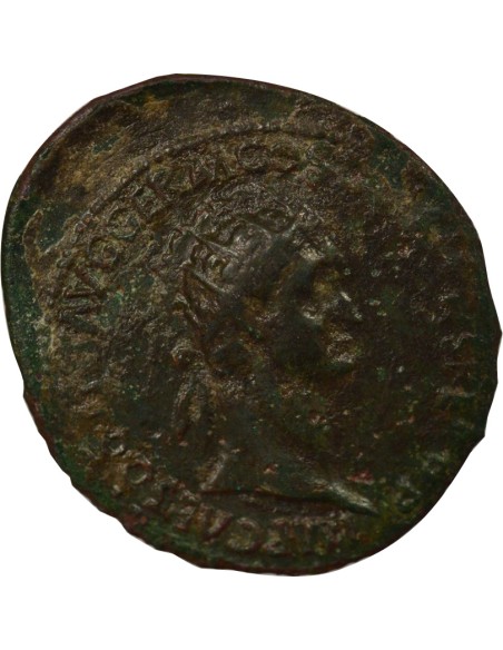 Rome Empire Domitien Fortuna 1 dupondius Cuivre 88-96 R Rome