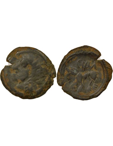 Gaule (Carnutes) au Loup 1 bronze Bronze Ie siècle Av JC