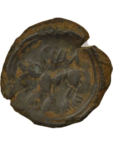 Gaule (Carnutes) au Loup 1 bronze Bronze Ie siècle Av JC