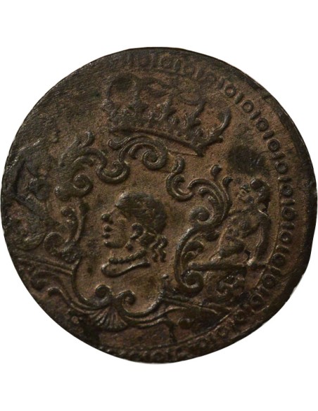 Etats Italiens Pascal Paoli 4 soldi Billon 1764 Murato