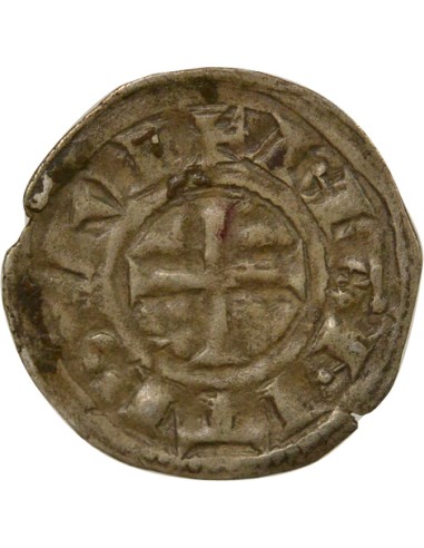 Duché de Bretagne 1 denier Billon 1186-1206 T Nantes
