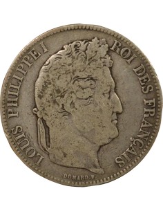 Louis-Philippe Ier Tr. en Relief 5 francs Argent 1832 T Nantes 2