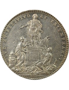 Louis XV Argent 1754 2