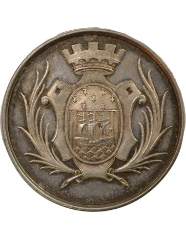 Caisse d'Epargne de Nantes 1 jeton Argent Hand (1845-1860) A Paris