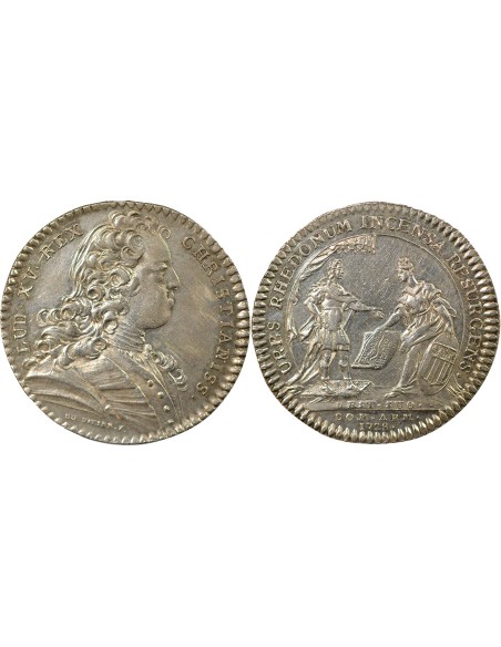 Louis XV Etats de Bretagne Argent 1728