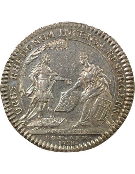 Louis XV Etats de Bretagne Argent 1728