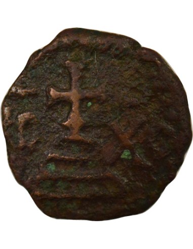 Empire Byzantin Manuel Ier Comnène Type D 1/2 tetarteron Cuivre 1167-1183