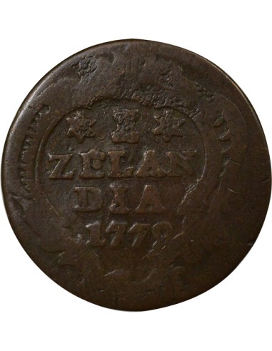 Pays-Bas 1 duit Cuivre 1779 Middelburg