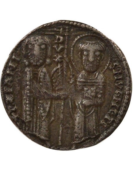 Venise Pietro Ziani 1 grosso Argent 1205-1229 V Venise
