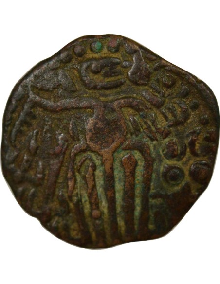 Inde Rajaraja I 1 massa Bronze 985-1014 Av JC