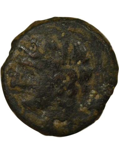 Grèce (Zeugitane) 1 shekel Cuivre 215-201 Av JC Carthage