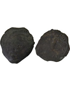 Gaule (Arvernes) MOTVIDIACA 1 bronze Bronze Ist  Century Av JC